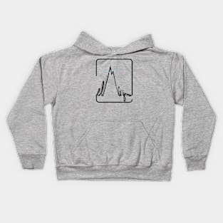 kilimanjaro graphic Kids Hoodie